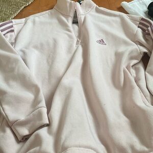 Adidas pink sweatshirt size xl